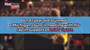 614K views · 99 reactions | 81 year old retired teacher drops a pro-LGBT rights rap! | PinkNews | Facebook