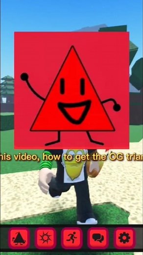 how to get OG triangle #roblox #2025