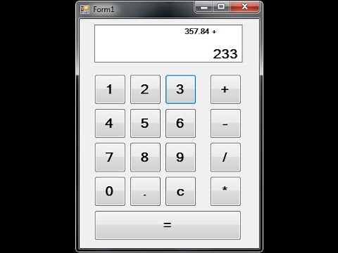 How to Create Calculator in Visual Basic.Net Complete Tutorial