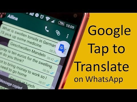 How to Enable Google Translate Button on WhatsApp
