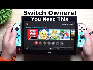 Improve Your Nintendo Switch Experience! Go Bigger With The G-Story 10.1" Monitor
