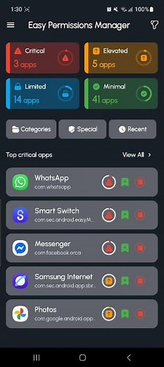 easy permission manager, #permissions #permission #androidshorts #app #androidapps #appsettings