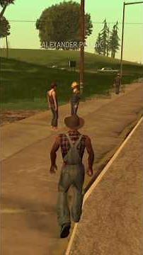 The FUNNIEST farmer in GTA San Andreas (watch until the end)
