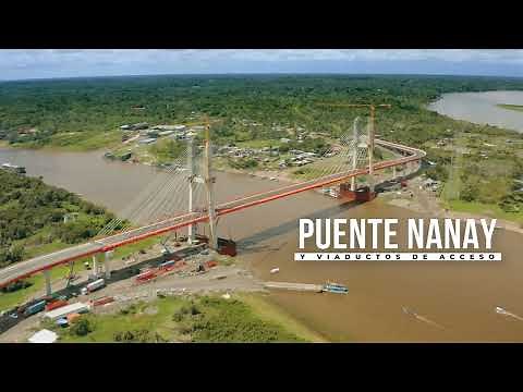 Puente Nanay y Viaductos de Acceso - Proceso Constructivo