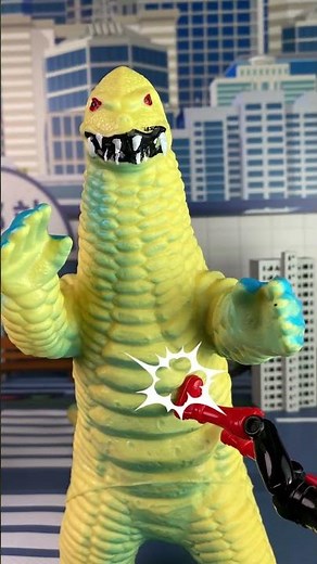 【迷你特工队超威能量】玩具剧场 32丨 福乐及时出现并协助被怪兽击飞的洛克 丨