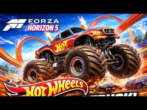 Forza Horizon 5 Hot Wheels DLC Full Gameplay | Crazy Tracks & Speed