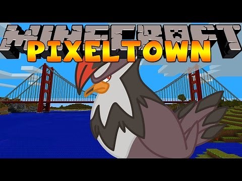 Minecraft Pixelmon Adventure - PIXELTOWN - 'NUGGET BRIDGE!' #10