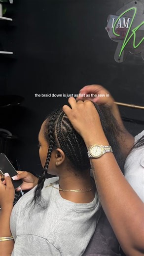 Creating Beautiful Braid Downs for Sew In Styles