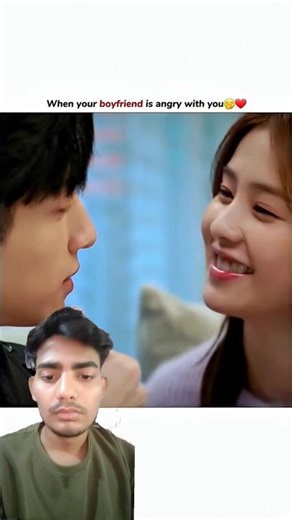 when your boyfriend angry with you #kdrama #korean #koreandrama