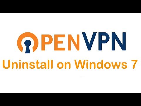How to Uninstall/Remove OpenVPN | Quick method for Windows 7 (100% Works)