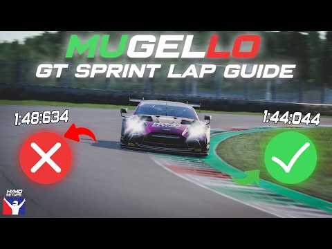 HOW TO DO MUGELLO IN iRacing | GT3 Track Guide & Tips