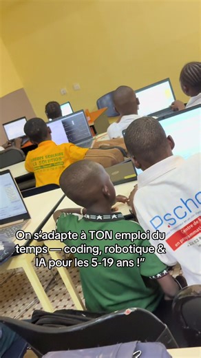 🎯 On s’adapte à TON emploi du temps ! Pas besoin de tout réorganiser pour que ton enfant apprenne les technologies du futur. Nos formations en coding, robotique & IA sont pensées pour s’intégrer naturellement dans sa vie : ✅ 2 fois par semaine — en activité extra scolaire ✅ Pendant les vacances & congés — pour continuer à progresser ✅ Pour les 5 à 19 ans — quel que soit le niveau scolaire Ton enfant apprend à créer, innover et construire pendant que les autres regardent des écrans. 💡 👉 Inscri