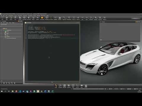 VRED Python Tutorial 9: How to use the new data types in Python API V2