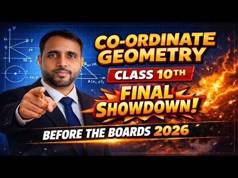 Coordinate Geometry | Class 10 | Distance Formula Best Questions for 2026 Boards