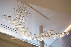 Global Data Chandelier - twelve tone row