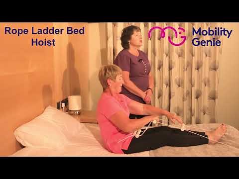 Rope Ladder Bed Hoist | Mobility Genie