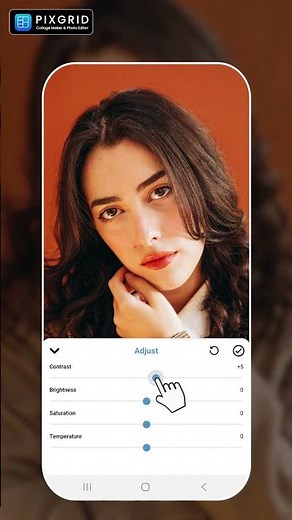Perfect Photo Adjustments | Brightness Contrast Pro Edit | Pixgrid Photo Editor |