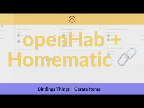 openHAB mit Homematic verbinden 🔗 (CCU2, CCU3, RaspberryMatic)