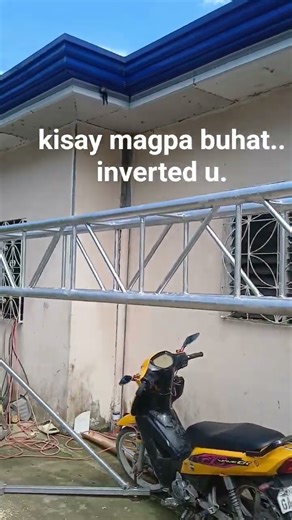my home made diy inverted u truss..