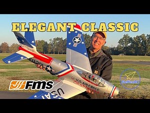 FMS F-86 Sabre 80mm EDF Assembly, Setup and Review