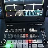 Stream Master 4 HDMI Video Switcher, 10'' Screen, PTZ Control, Dual RTMP Streaming, Recording & Playback Video Mixer（NDI updatable）