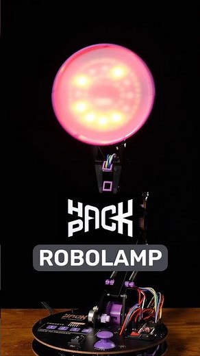 Hack Pack Robolamp has Personality!