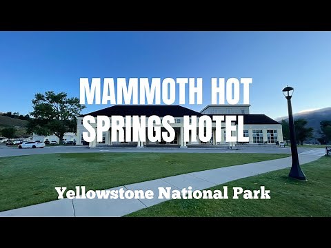 Tour the Renovated Mammoth Hot Springs Hotel in Yellowstone