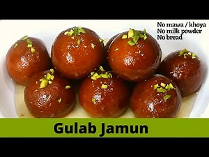 Milk Gulab Jamun Recipe | NO Mawa/Khoya | NO Milk Powder | How to make Gulab Jamun at Home