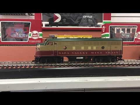 G-SCALE LGB-20580 NAPA VALLEY LOCOMOTIVE WINE TRAIN