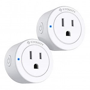 VeSync Mini Smart Plug by Etekcity, Compatible with Alexa, Google Home & IFTTT, Timer Schedule Away Functions, No Energy Monitoring, Group Control Supported, No Hub Required, ETL Listed(2 Pack)