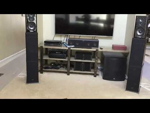 Klipsch RP-8000f Sound Test vs Polk Audio LSiM 703