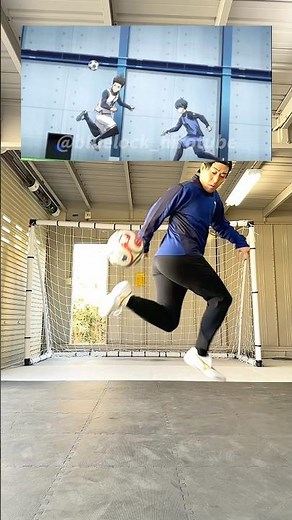 【BLUELOCK】Shouei Barou Rainbow Flick Tutorial！#bluelock #footballshorts #football