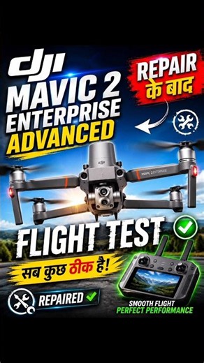 DJI Mavic 2 enterprise advanced ( Thermal drone) flight test after repair #viral #shorts #trending
