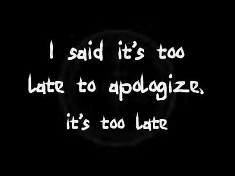 Timbaland - Apologize ft. OneRepublic (Lyrics)