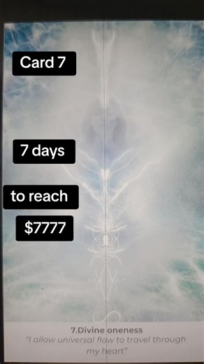 Card 7 of the 77 infusion oracle I'm creating #spirituality #magic #oracle