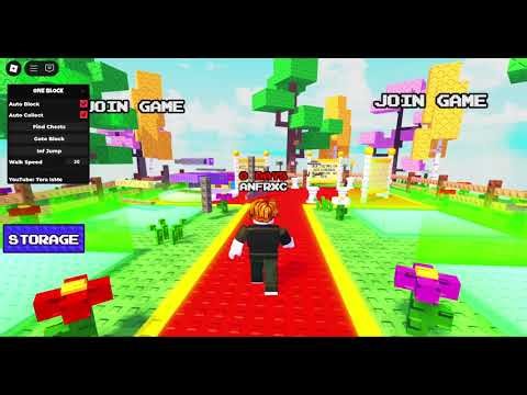 ONE BLOCK Script - NO ADS, INF JUMP (NO KEY!!)