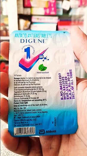 Instant cure for acidity, gas and heartburn! Digene Tablet | Uses | Doses | Review | Best Antacid...