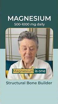 20 Key Bone Nutrients: MAGNESIUM