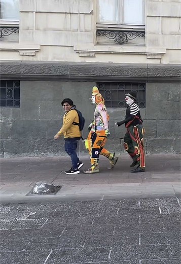 Arte callejero de Karcocha y Mimo Lois en Santiago