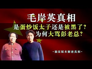 毛岸英真相，是蛋炒饭太子还是被黑了？毛岸英是怎么死的？毛岸英和彭德怀关系如何？毛岸英为何大骂彭德怀？毛岸英若接班毛泽东会怎样？毛岸英会世袭制吗？#毛岸英 #毛泽东 #中共政權