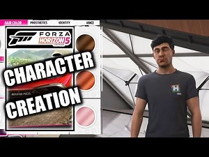 Forza Horizon 5 – Character Creation and Customization