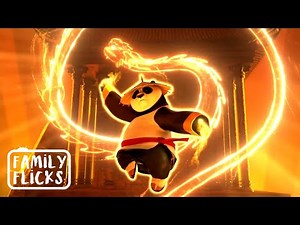 Po's Accidental Dragon Warrior! | Kung Fu Panda | Family Flicks