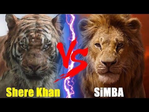 SHERE KHAN VS SiMBA - Shere Khan VS Simba Who Would Win