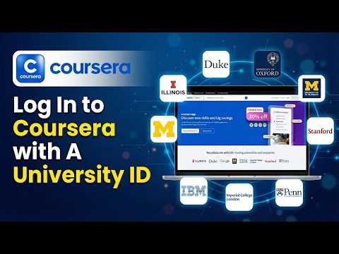 How To Log In To Coursera With A University ID (2026)