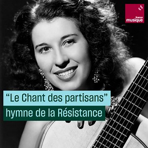 659K views · 19K reactions | "J'ai sifflé le refrain du "Chant des partisans" et on a découvert que c'était justement l'air qui traversait le brouillage ennemi. Anna Marly a créé en 1941 l'hymne de la Résistance. | France Musique | Facebook