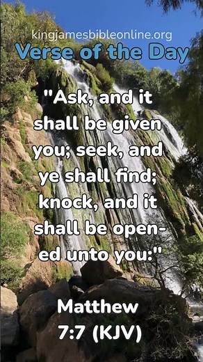 Matthew 7:7 - Most Inspiring Bible Verse Revealed!
