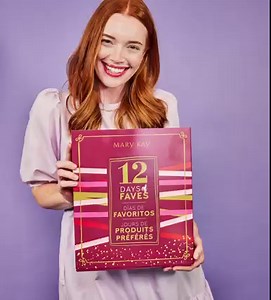 686 reactions · 1K shares | Open up a holiday surprise!  Limited-edition Mary Kay® 12 Days of Faves is an assortment of best-selling full-size and sample-size skin care, body care and color products. | MARY KAY | Facebook