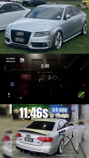 12K views · 270 reactions | Full weight. 93 pump. 20” Peeler wheels. Our customer, Alex Vose, laying down a blazing fast 11.46 @ 119.25 MPH quarter-mile run with his B8 S4 on our 034Motorsport Stage 1 ECU 93 octane file & DSG TCU software. | 034Motorsport | Facebook