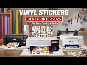 Best Printer for Vinyl Stickers 2026 | Top Waterproof Picks