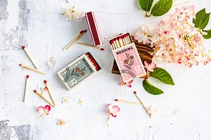 Personalized Matchbox / Custom Design Matchboxes / Matchbook Art / Custom Matches / Postmark Design / Wedding Matches / Match Box / Favor - Etsy